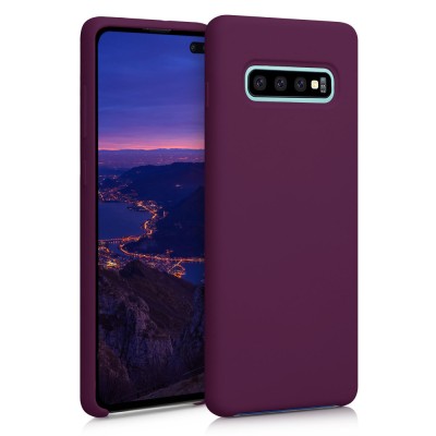 Husa pentru Samsung Galaxy S10 Plus, Silicon, Violet, 49028.187 foto