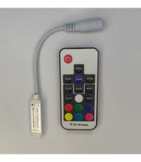 Controler BANDA LED RGB 12V pe fir 4 pin 17 taste + telecomanda