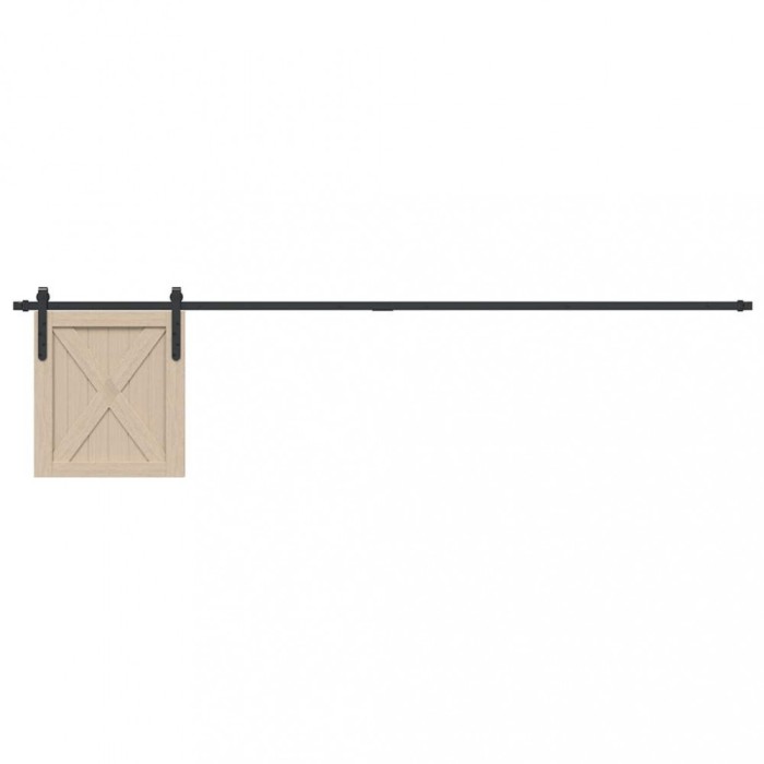 Gossi set usi glisante pentru dulap 213 cm otel carbon