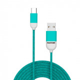 Cumpara ieftin Cablu USB C - Pantone - Turquoise | Balvi