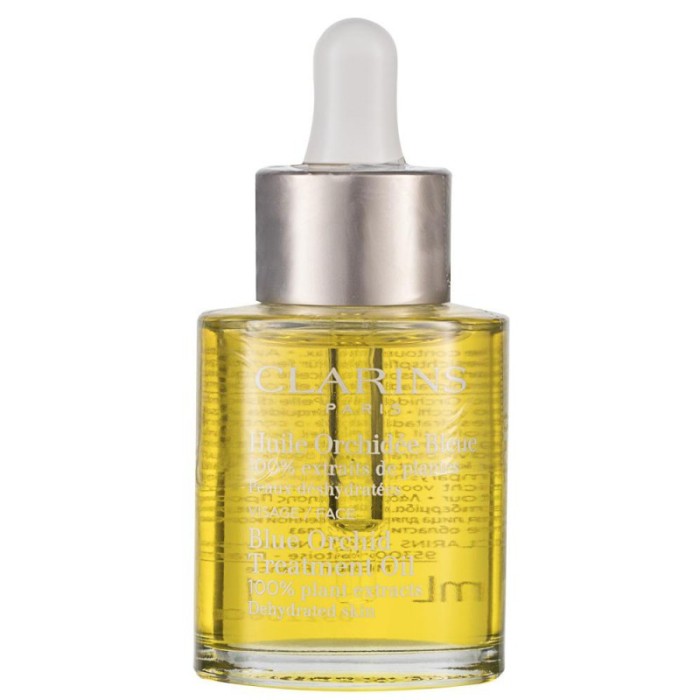 Clarins Blue Orchid Treatment Oil Ulei facial antioxidant pentru zi și noapte cu efect de hidratare 30 ml