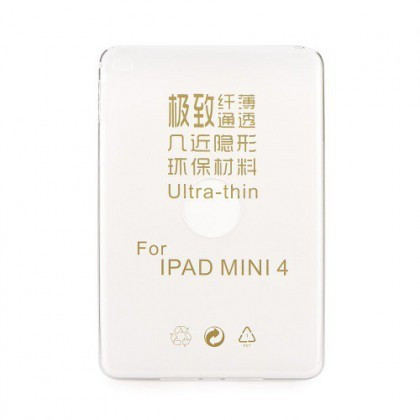 Husa Silicon Ultra Slim 0,3mm Apple iPad Mini 4 Clear
