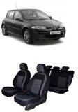 Cumpara ieftin Set Huse scaune dedicate Renault Megane II (2004-2009) + huse cotiere