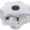 Buton Reglare Aluminiu 80mm M16