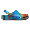 Saboti Crocs Classic Spray Dye Clog Kids Multicolor - Black/Multi, 28, 30