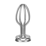 Cumpara ieftin Dop Anal Stainless Anal Plug M, Metalic, 8 cm