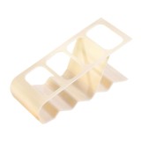 Suport de Birou, din Plastic, pentru Telecomenzi, Telefoane, 18 x 7 x 9 cm, Alb