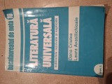 Dana cristea/laura avasilichioaie-literatura universala