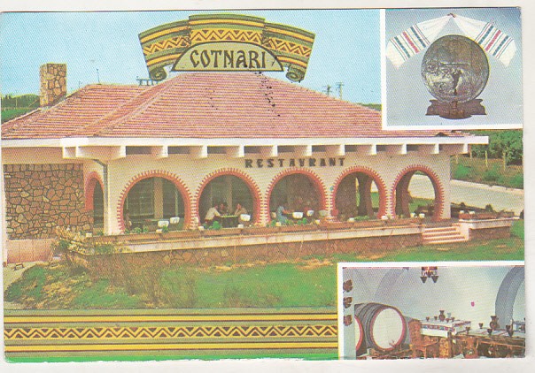 bnk cp Punctul turistic , crama si restaurantul Cotnari ( Jud iasi ) - circulata