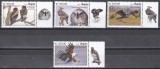 Angola 2019 - Păsări - Vulturi, Serie cu Tapsuri, MNH