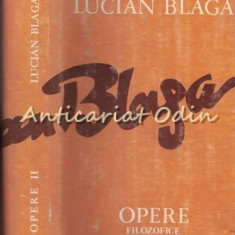 Opere Filozofice. Trilogia Cosmologica XI - Lucian Blaga
