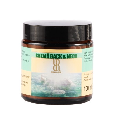 Cremă Terapeutică pentru Spate și G&amp;acirc;t - Royal &amp;amp; Rich, 100 ML foto
