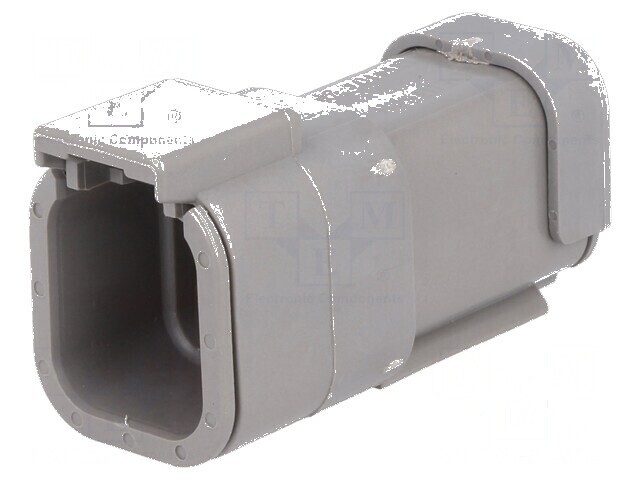 Conector cablu-cablu DTM mufă tată PIN 6 gri IP68