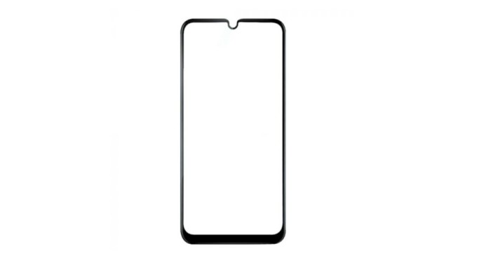 Folie pentru Samsung Galaxy A20e, 9H, sticla securizata, Negru