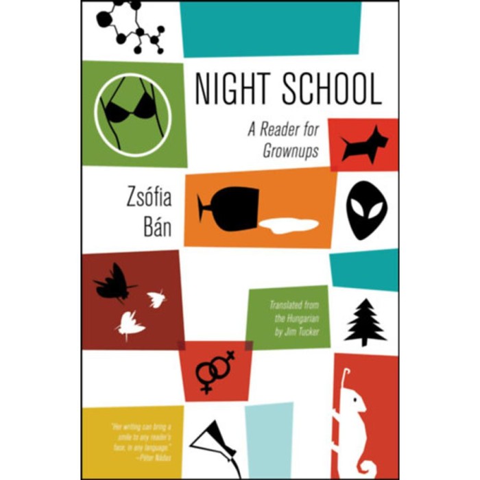 Night School - A Reader of Grownups - N&aacute;das P&eacute;ter
