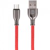 Cablu Date si Incarcare USB la MicroUSB Forever Core Tornado, 3A, 1 m, Rosu