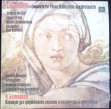 Disc vinil, LP. CONCERTO FOR PIANO VIOLIN CELLO AND ORCHESTRA-LUDWIG VAN BEETHOVEN-355006