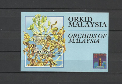 MALAYSIA 1994 FLORI ORHIDEE foto