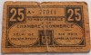 Franta, 25 Centimes 1918