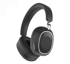 Casti wireless Over-Ear, TEELINE M32, ANC adaptiv Bluetooth 5.4, pure bass sound, autonomie 65 ore, culoarea negru