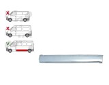 Panou lateral Opel Movano, 01.2004-07.2007; Opel Movano, 07.1998-12.2003; Opel Movano, 07.2007-01.2010, Stanga, Aftermarket