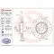 Set disc frana Dacia Dokker Express Box 11.12-, Dokker Mpv (Ke) 11.12-, Lodgy (Js) 03.12-; Renault Captur I (J5 H5) 06.13-, Clio 2 (Bb Cb) 03.98-12.1