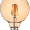 Bec LED EVO17 Filament G95 6W E27 2200K Auriu