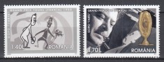 ROMANIA 2008 LP 1808 GOPO - 7 ARTE GRAND PRIX TOURS FRANTA SERIE MNH foto