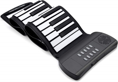 Rl Up Pian Instrument de muzică electronică portabil Rola de m&amp;acirc;nă Pian de mediu foto