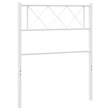 Cumpara ieftin Tablie de pat de schimb metalica, alb, 100 cm