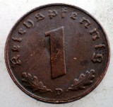 2.469 GERMANIA 1 REICHSPFENNIG 1937 D, Europa, Bronz