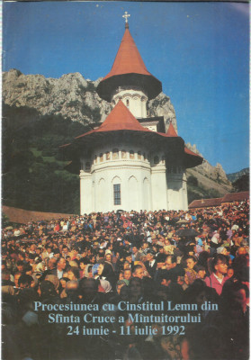 AS - PROCESIUNEA CU CINSTITUL LEMN DIN SFANTA CRUCE A MANTUITORULUI 1992 foto