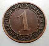 B.283 GERMANIA WEIMAR 1 REICHSPFENNIG 1935 A
