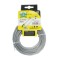 Fir motocoasa, trimmer, insertie metalica, profil rotund, 2.7mmx10m, Micul Fermier, GF-1540