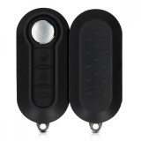Carcasa Cheie pentru Fiat / Lanica - 3 Butoane, Plastic, Negru, 48232.01