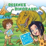 Cumpara ieftin Desenez dinozauri. Cu sabloane/***