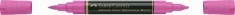 MARKER SOLUBIL ROZ PURPURIU MEDIU 15 A.DURER FABER-CASTELL foto