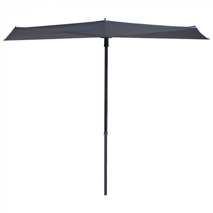 Madison Umbrelă de soare balcon Sun Wave, gri, 270x150 cm, PAC3P014