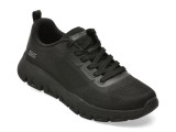 Pantofi sport SKECHERS negri, 118205, din material textil