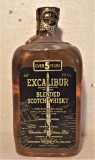 RARE WHISKY EXCALIBUR, 5YO, CL 75 GR, 40, ANI 60/70 IMP. GIOVINETTI ITALY, Europa, Rosu, Sec