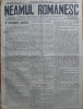 Ziarul Neamul romanesc , nr. 7 , 1915 , din perioada antisemita a lui N. Iorga