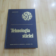 PETRU BALTA--TEHNOLOGIA STICLEI - 1966