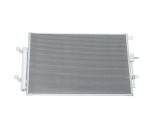 Condensator climatizare, Radiator AC Jeep Cherokee (Kl) 2013-, 645(615)x460(450)x12mm, RapidAuto 34X4K8C1, Rapid