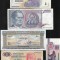 Set 5 bancnote de prin lume adunate (cele din imagini) #326