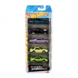 Set 5 Masini Hot Wheels Fast and Furious