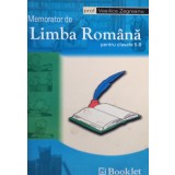 Memorator de limba romana pentru clasele 58