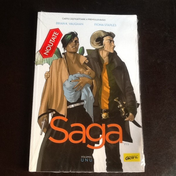 Saga - Brian K. Vaughan, Fiona Staples VOLUMUL 1