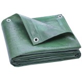 Outsunny Prelată Exterioară Impermeabilă 6x4 m, Prelată din PE cu Ochiuri Re&icirc;ntărite, Rezistentă la UV pentru Mobilier de Grădină, Sere, Lemn de Foc,