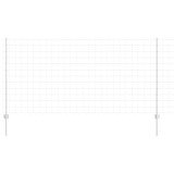 VidaXL &Icirc;ngrădire cu st&acirc;lpi Argintiu 1.2 x 10 m Oțel 3336180
