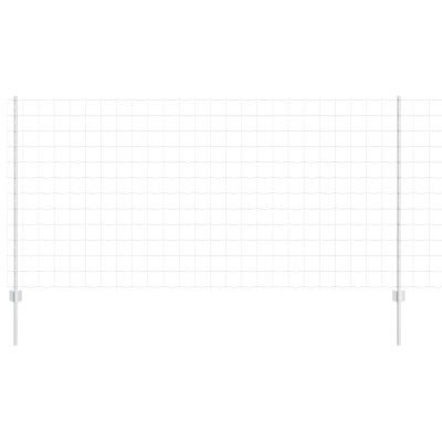 vidaXL &amp;Icirc;ngrădire cu st&amp;acirc;lpi Argintiu 1.2 x 25 m Oțel 3336205 foto